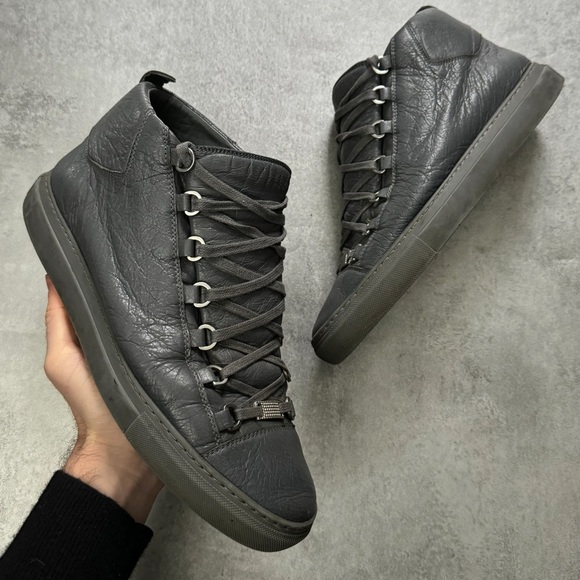 Balenciaga Other - Balenciaga Gray High-Top Sneakers
